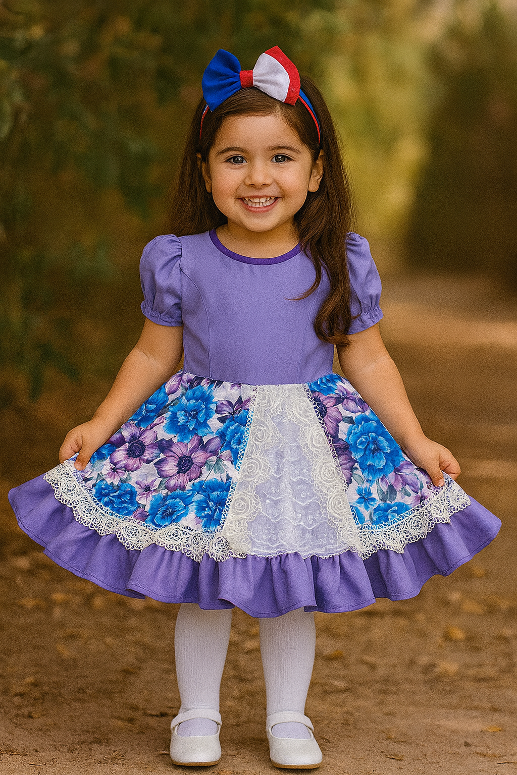Vestido Huasita lila