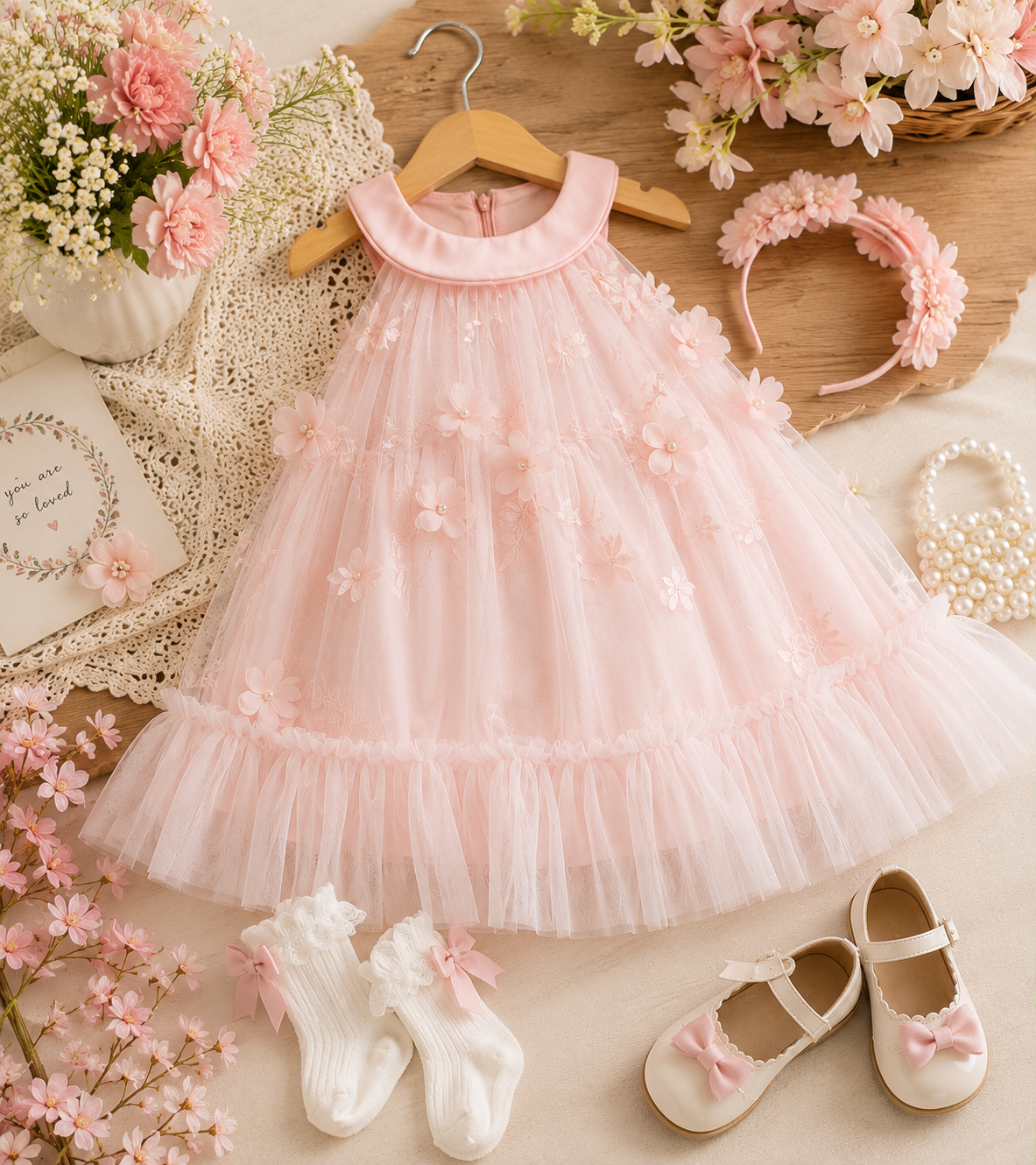 Vestido Rosie rosado
