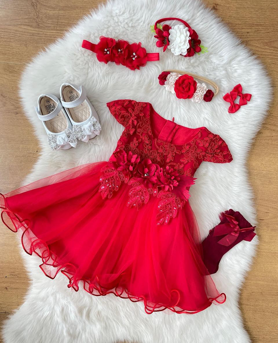 Vestido de Gala Annie rojo