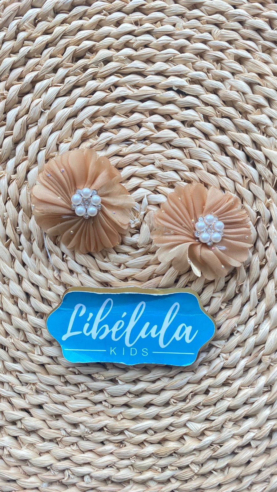 Pinches flor perlas