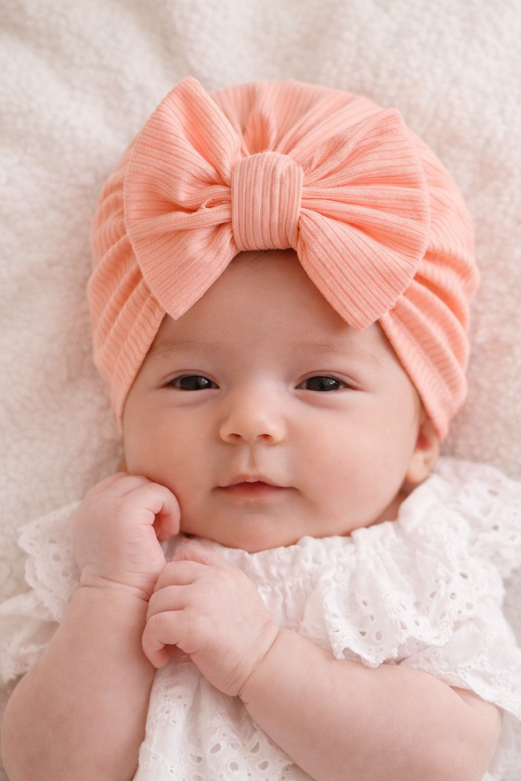 Baby Box turbantes sienna algodon