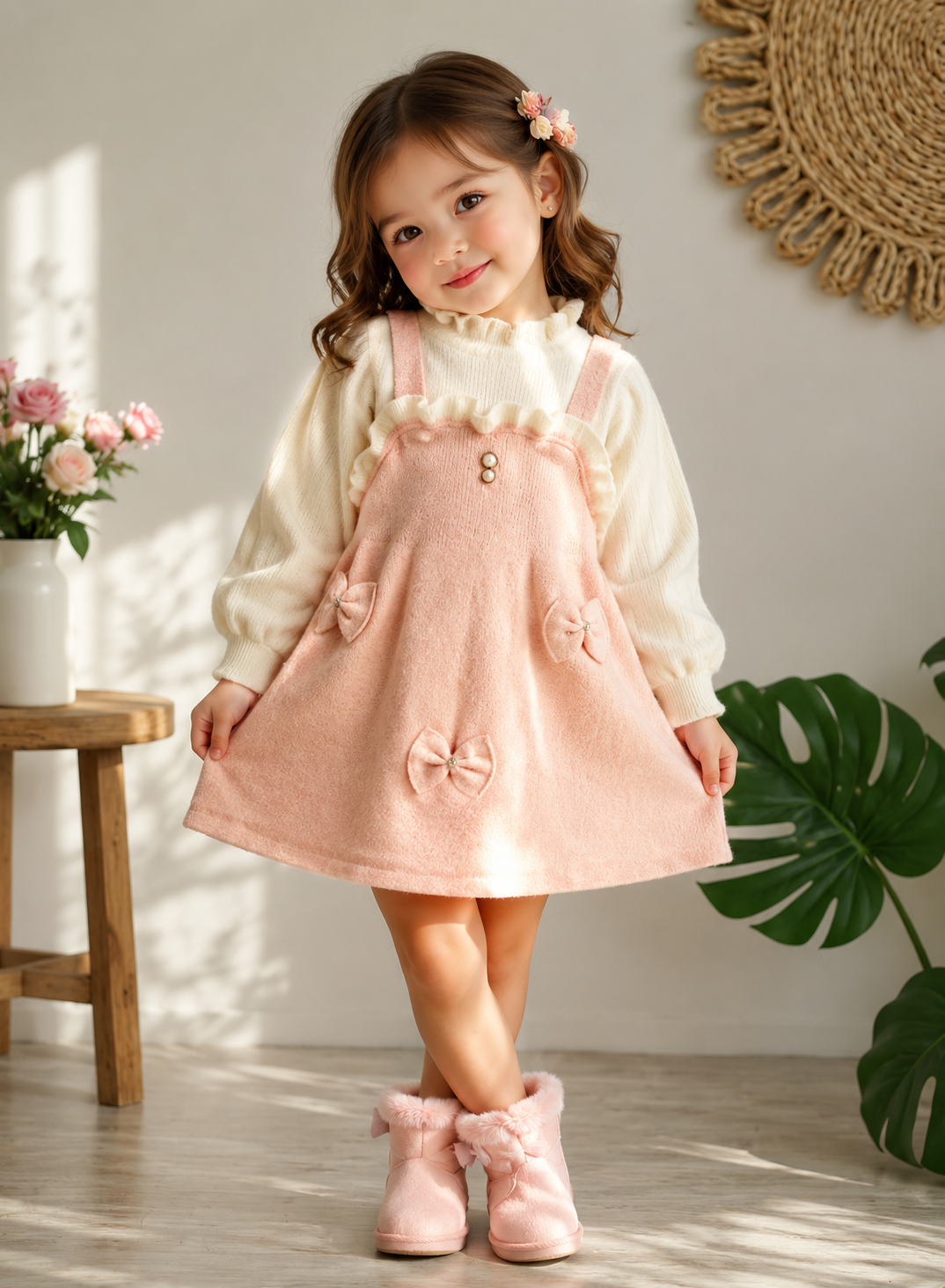 Vestido lanilla invierno