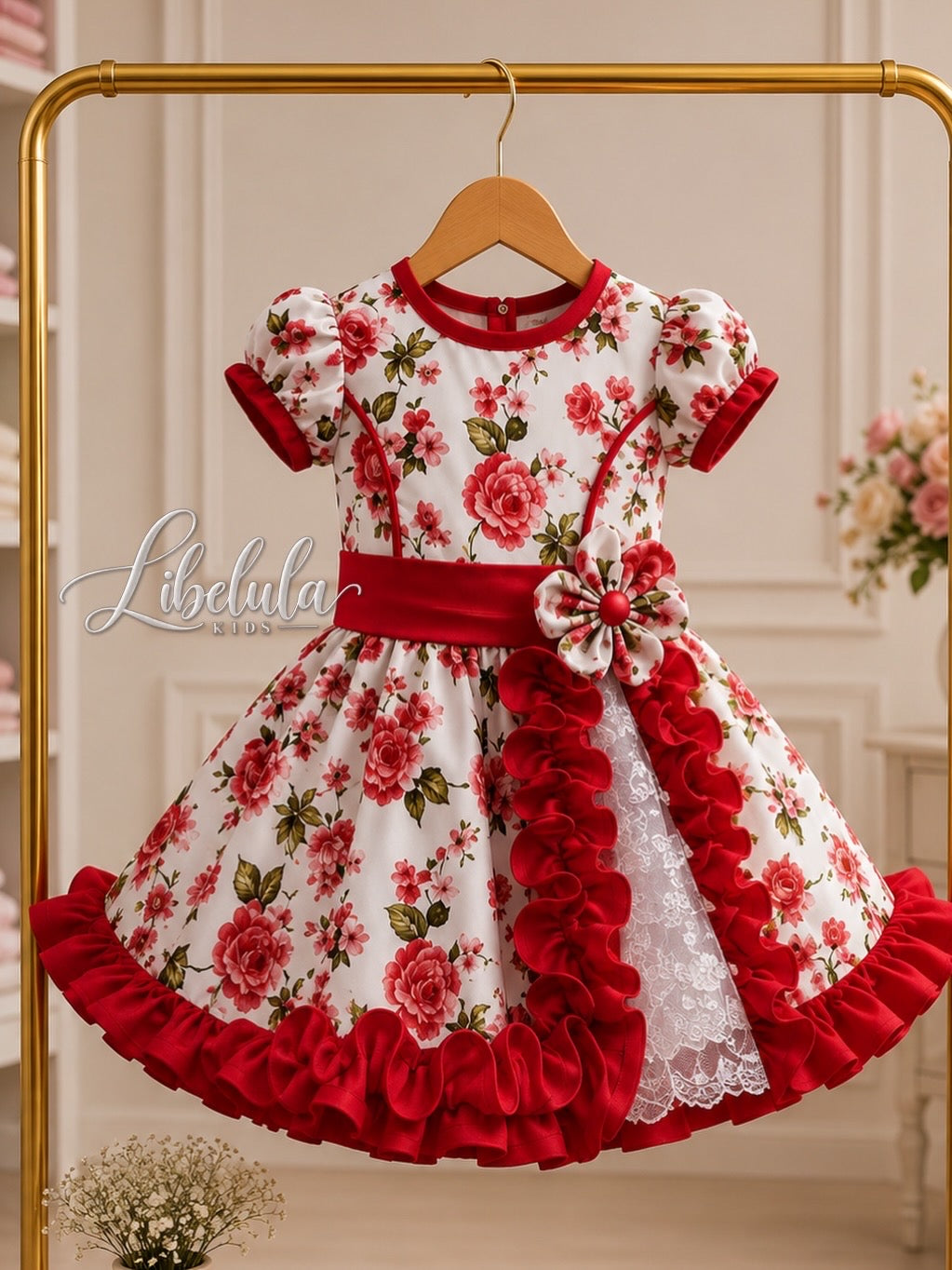 Vestido Huasita floral