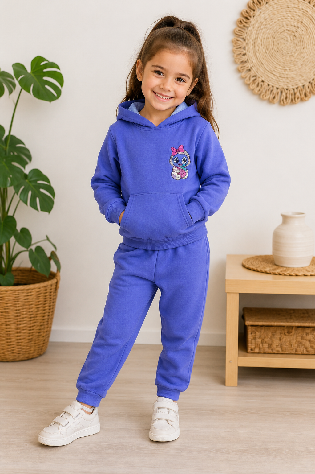 Conjunto Térmico Infantil Forrado en Chiporro con gorro