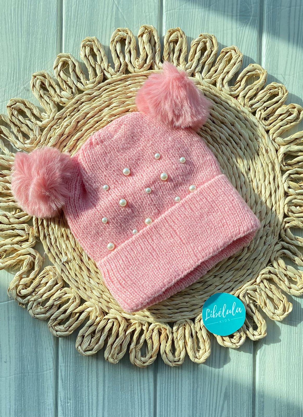 Gorritos térmicos perlas niña