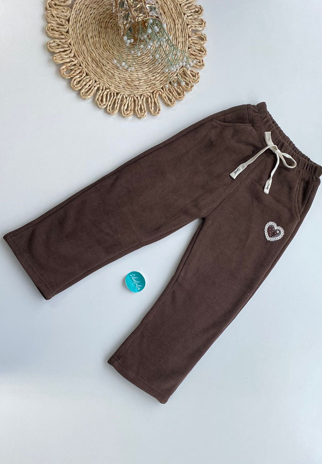 Pantalón térmico corazón (4 a 10 años )
