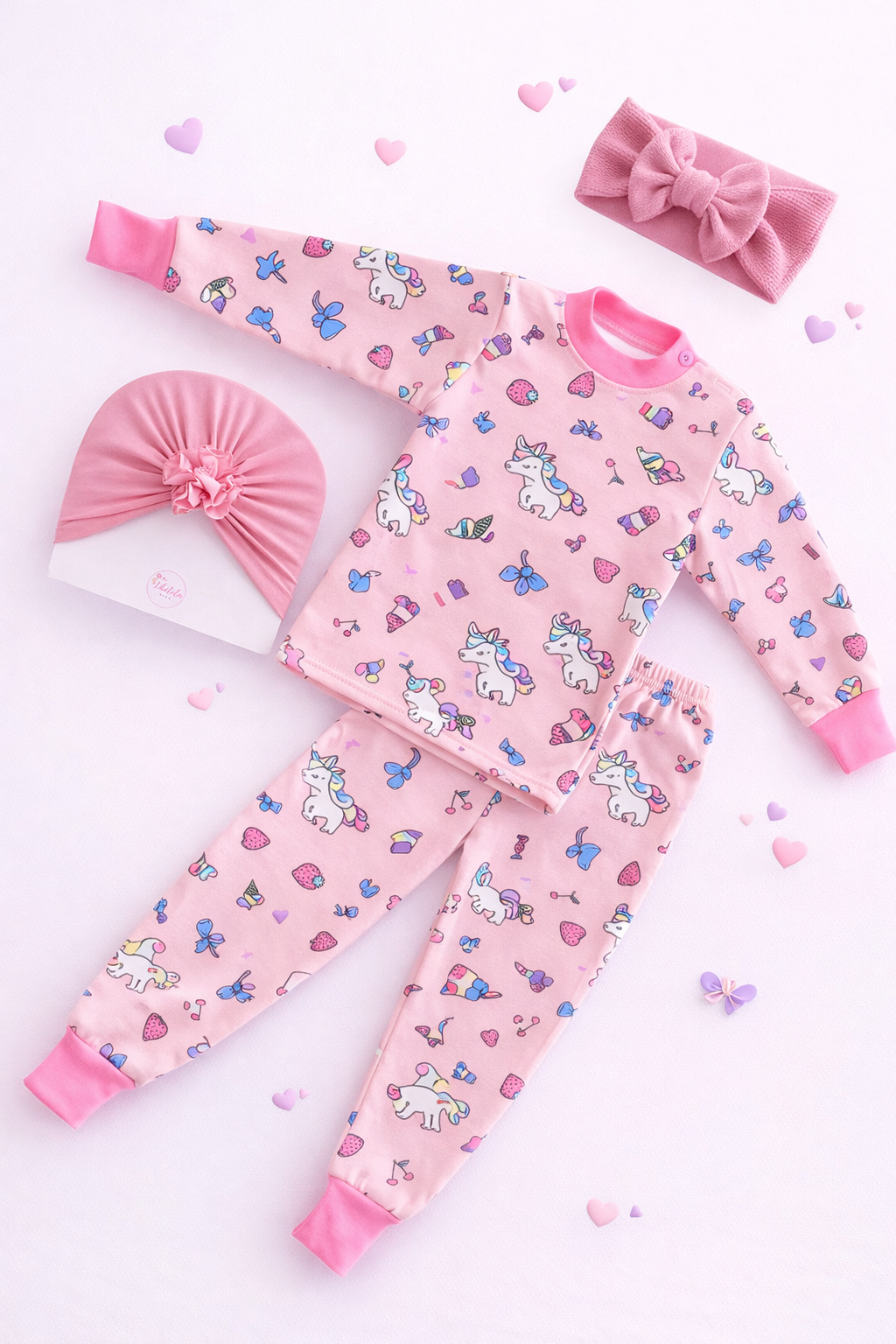 Pijamas niña térmicas micropolar 1 a 8 años