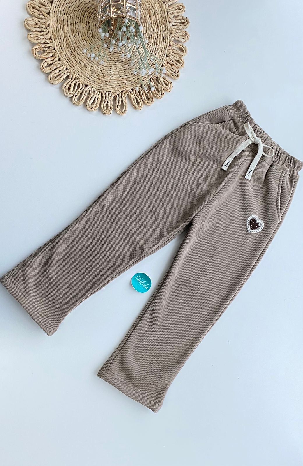 Pantalón térmico corazón (4 a 10 años )