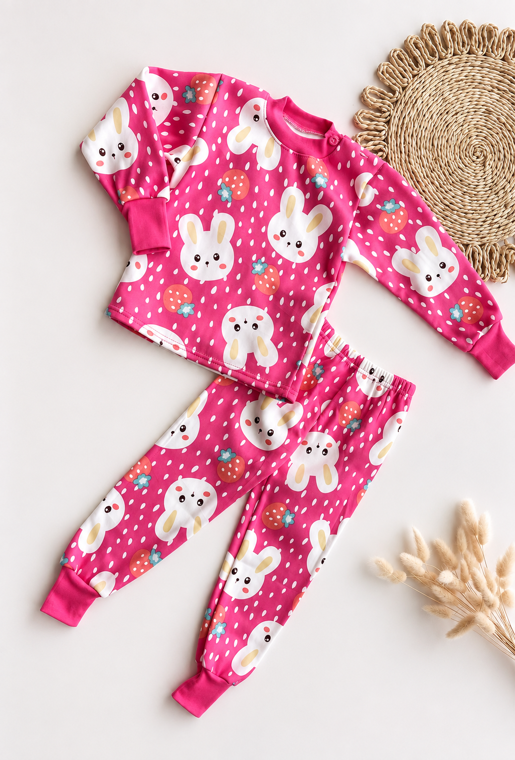 Pijamas niña térmicas micropolar 1 a 8 años