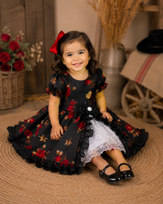 Vestido Huasita negro