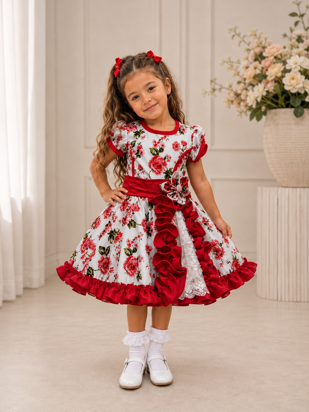 Vestido Huasita floral