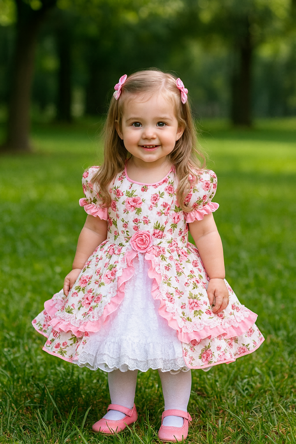 Vestido Huasita rosa