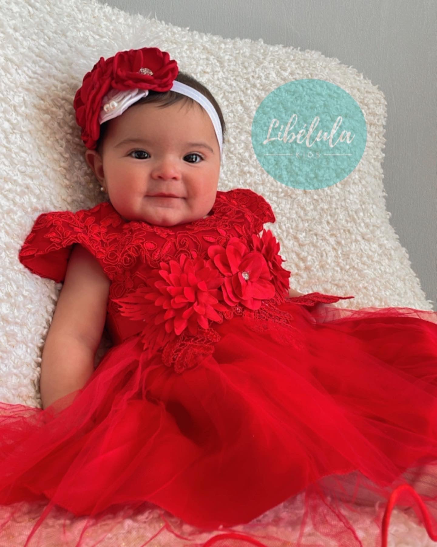 Vestido de Gala Annie rojo