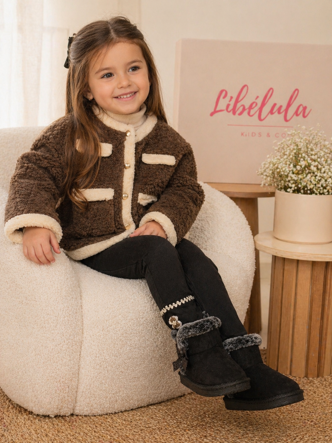 Botas térmicas peluditas