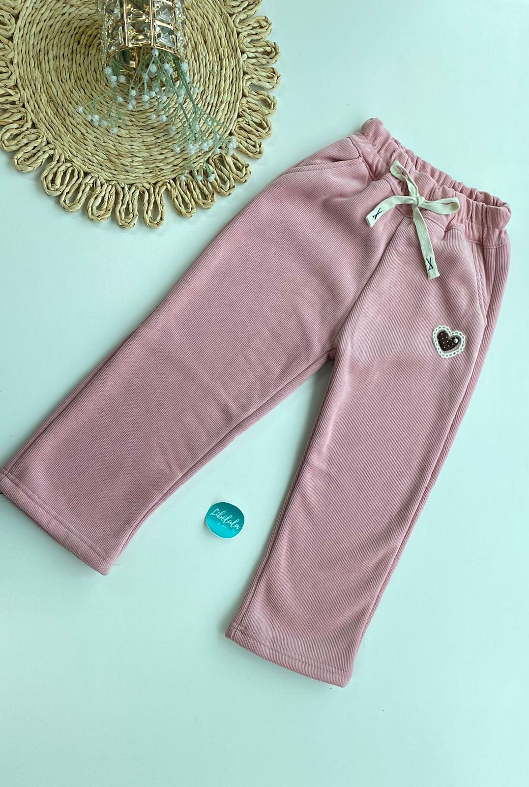 Pantalón térmico corazón (4 a 10 años )