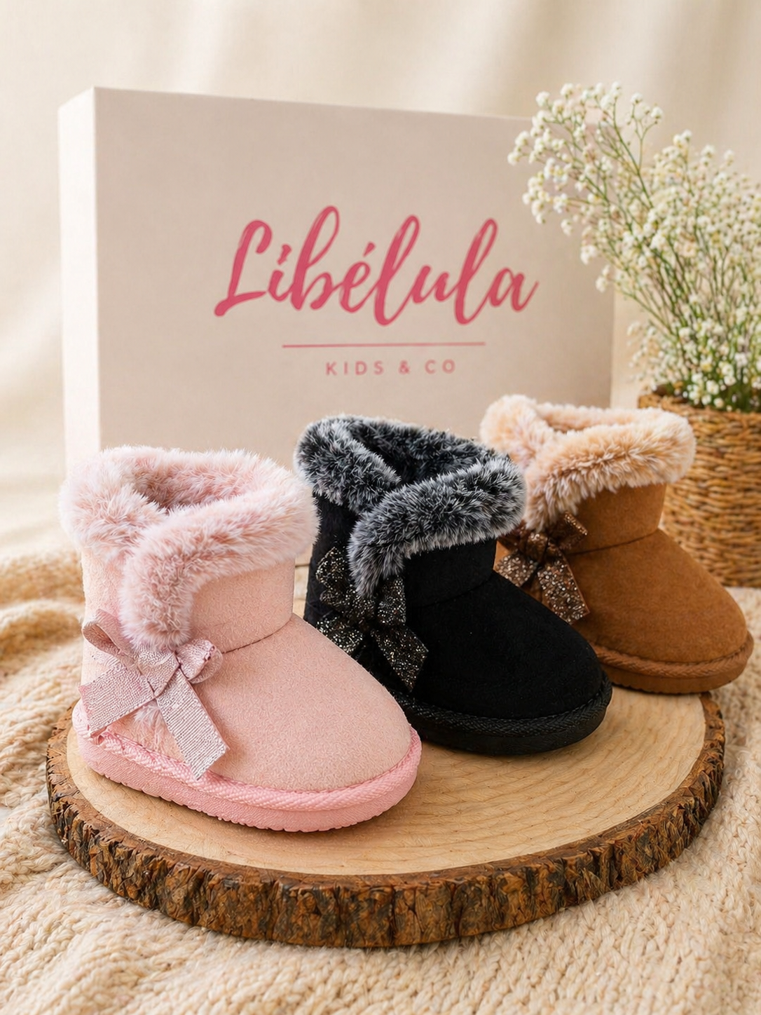 Botas térmicas peluditas