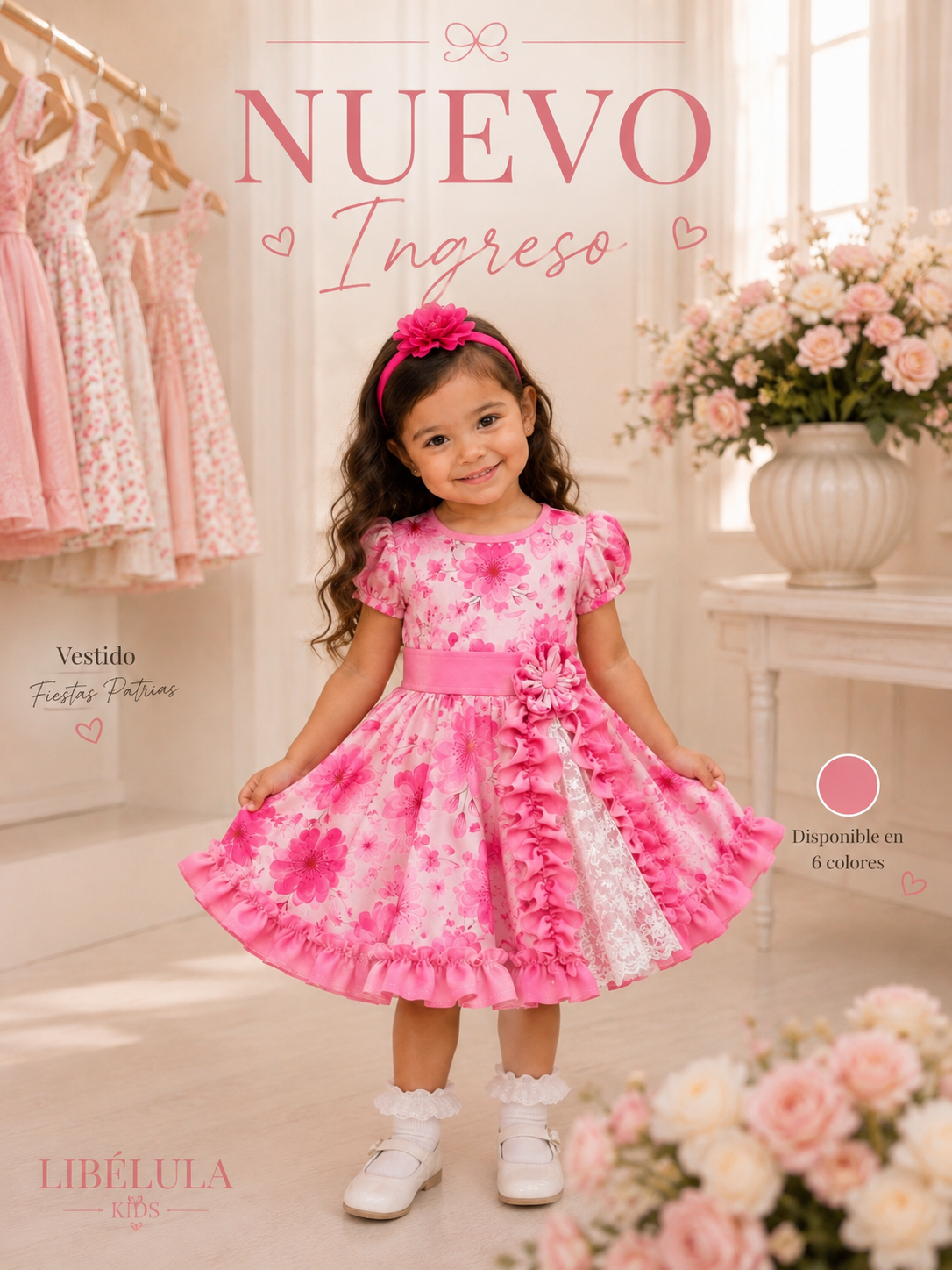 Vestido Huasita floral