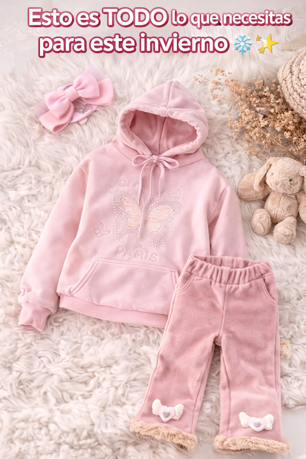 Polerón Térmico Niña con Capucha