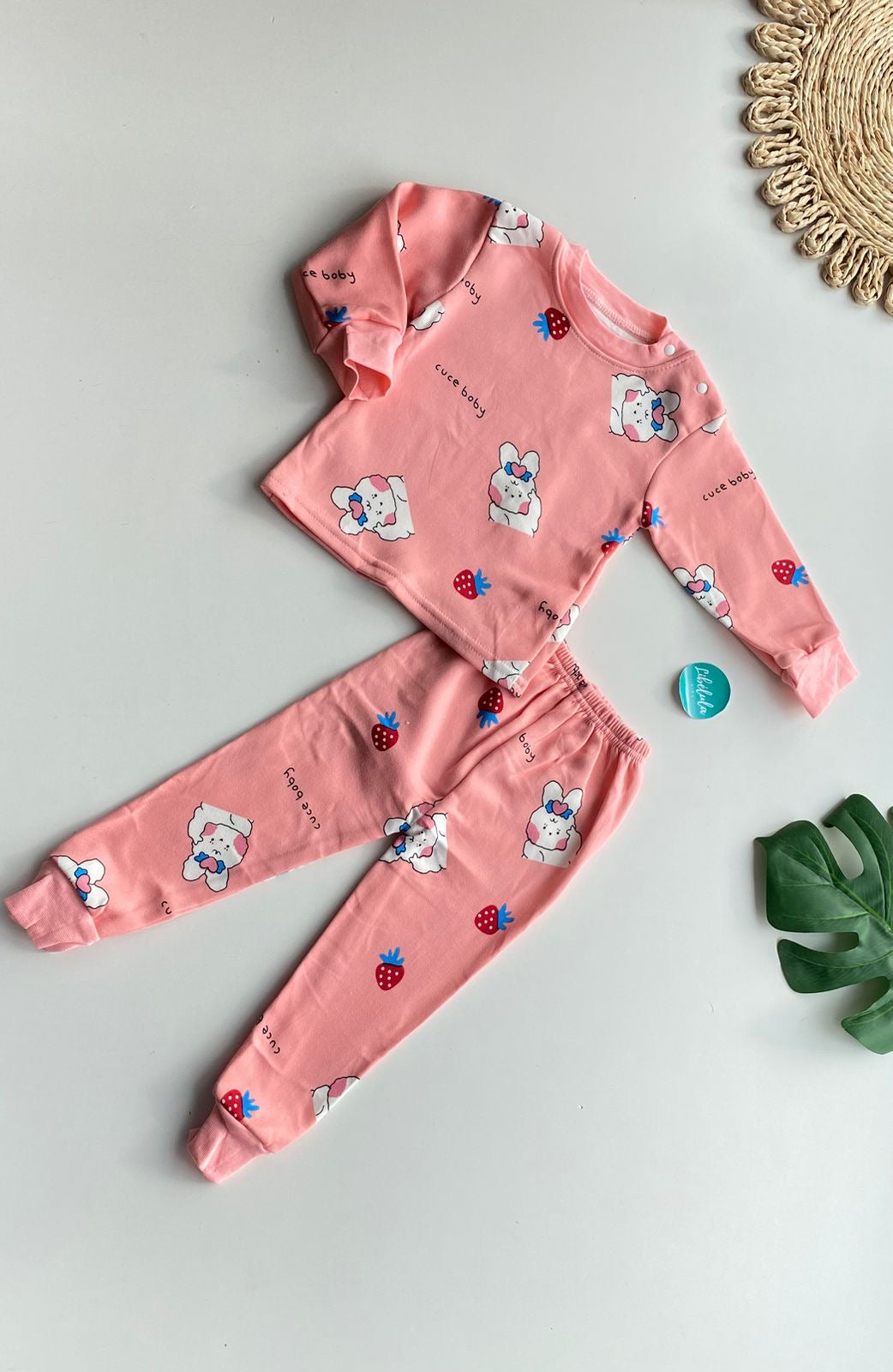 Pijamas niña térmicas micropolar 1 a 8 años