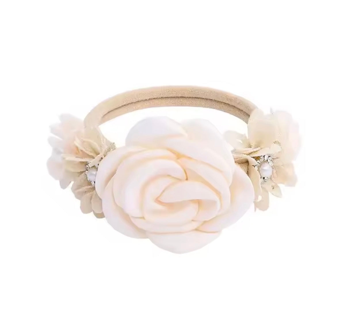 Diadema flores bebé