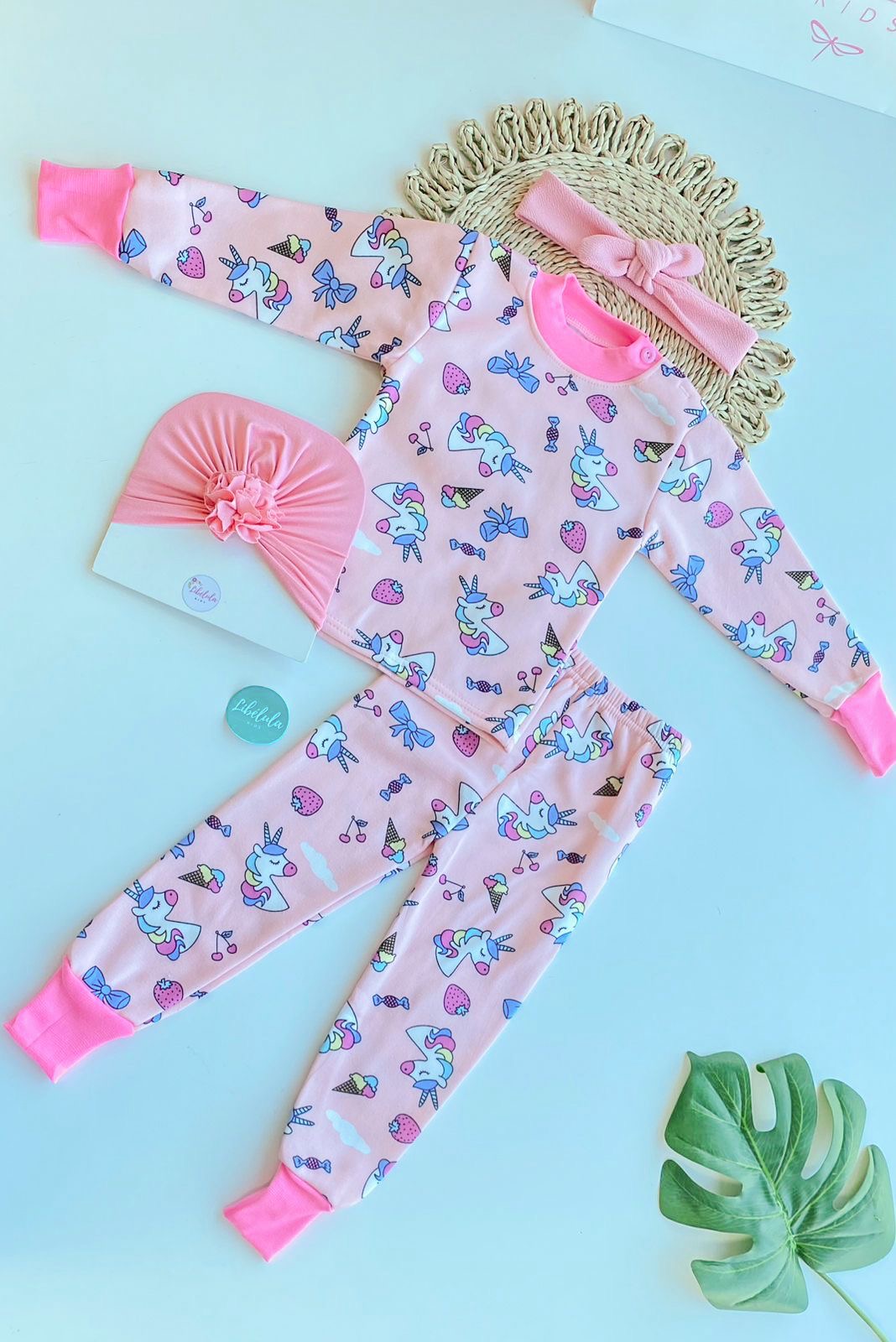 Pijamas niña térmicas micropolar 1 a 8 años