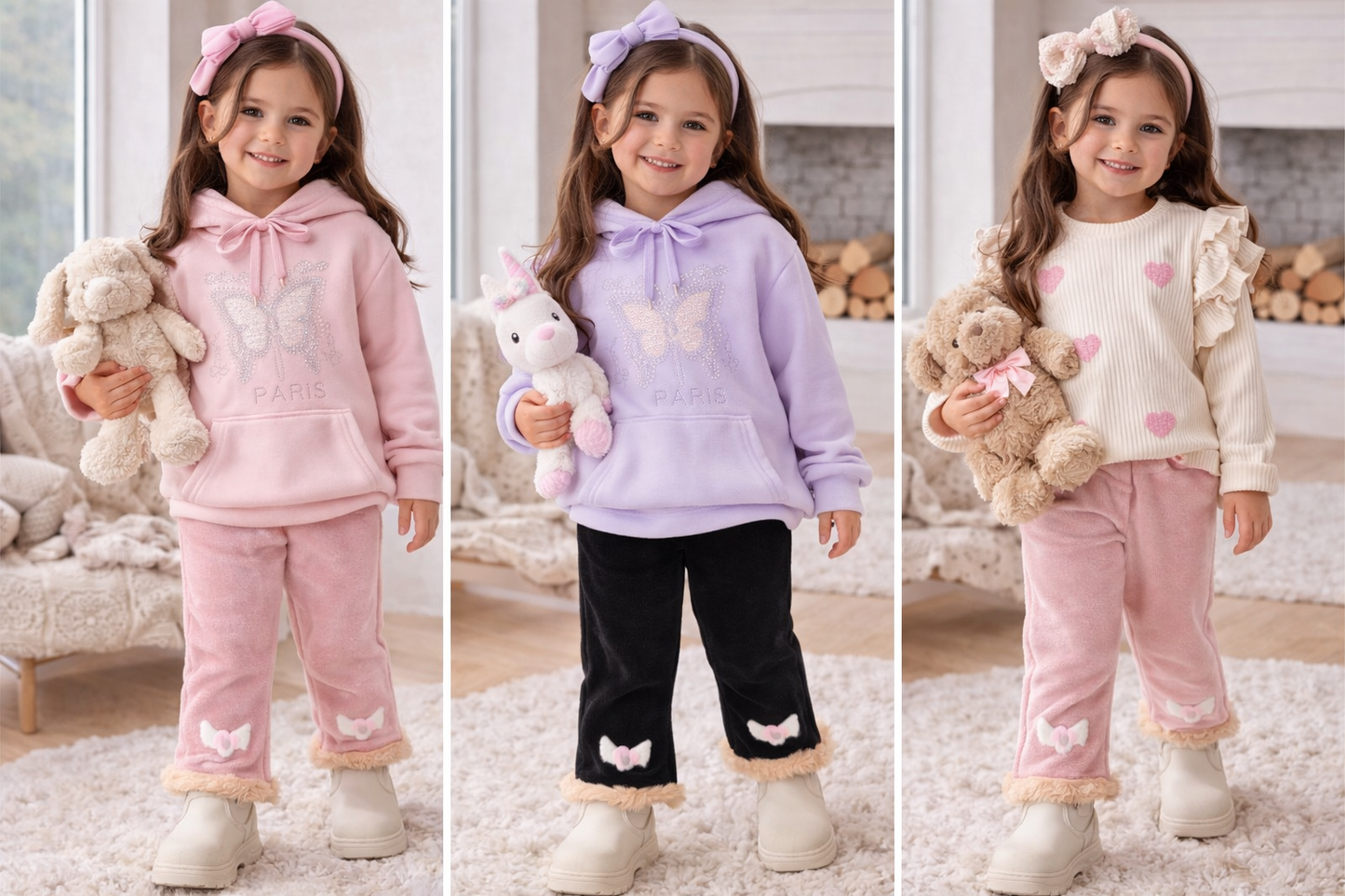 Polerón Térmico Niña con Capucha