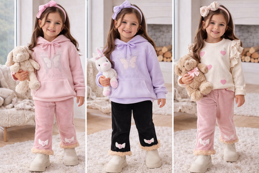 Polerón Térmico Niña con Capucha