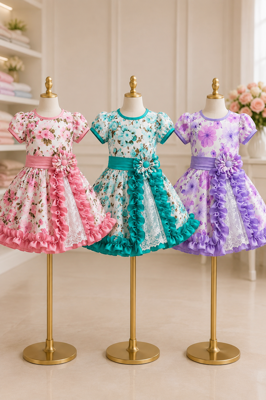 Vestido Huasita floral