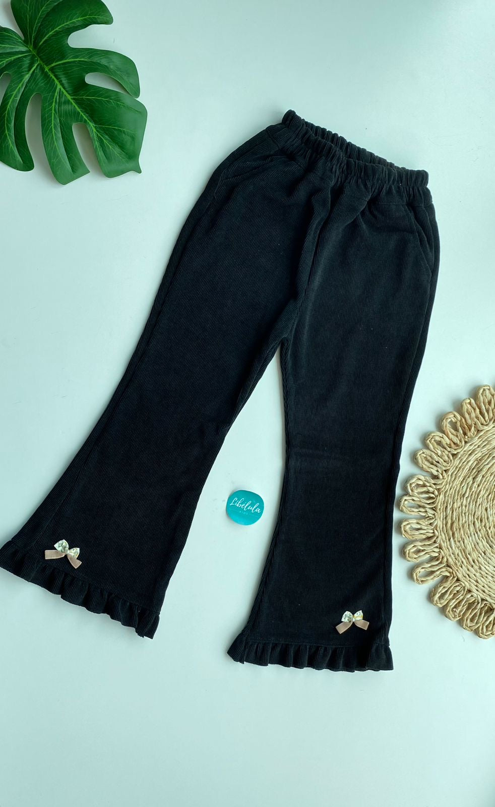 Pantalón Cotele Flare otoño
