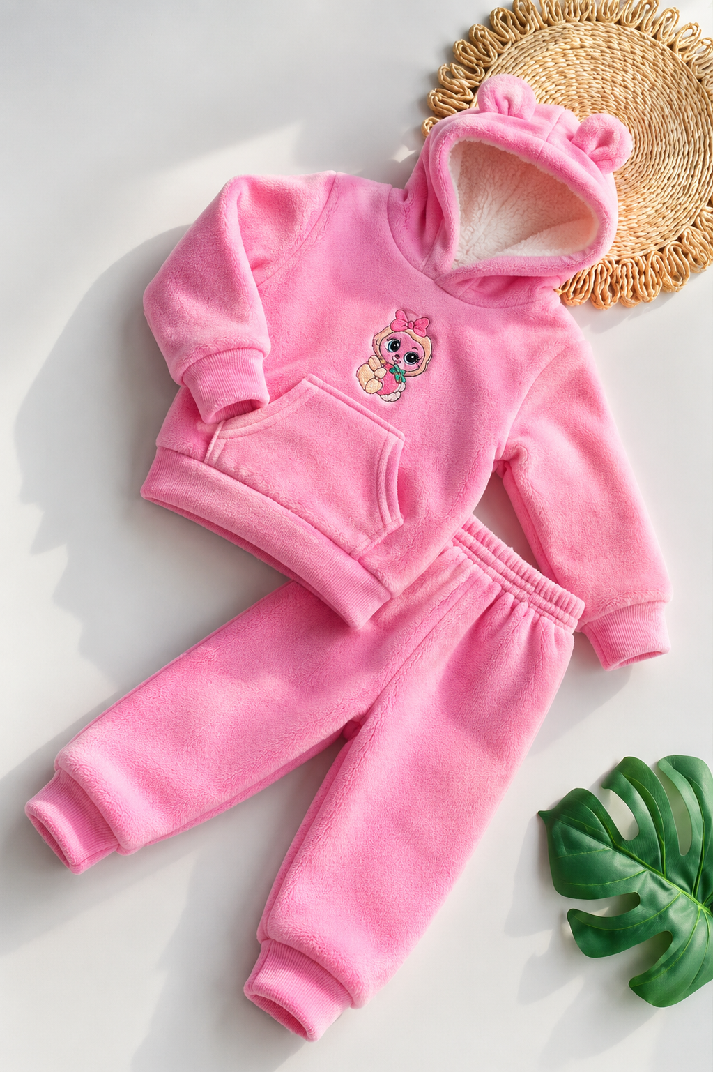 Conjunto Térmico Infantil Forrado en Chiporro con gorro