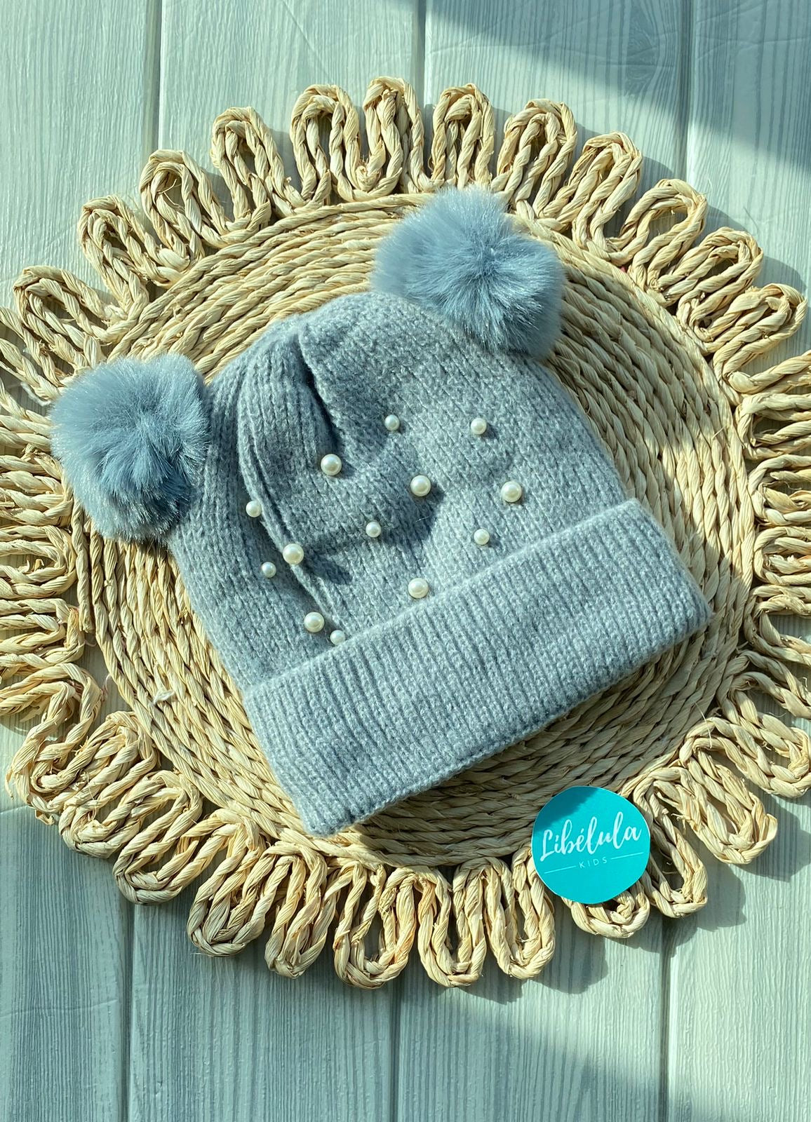 Gorritos térmicos perlas niña