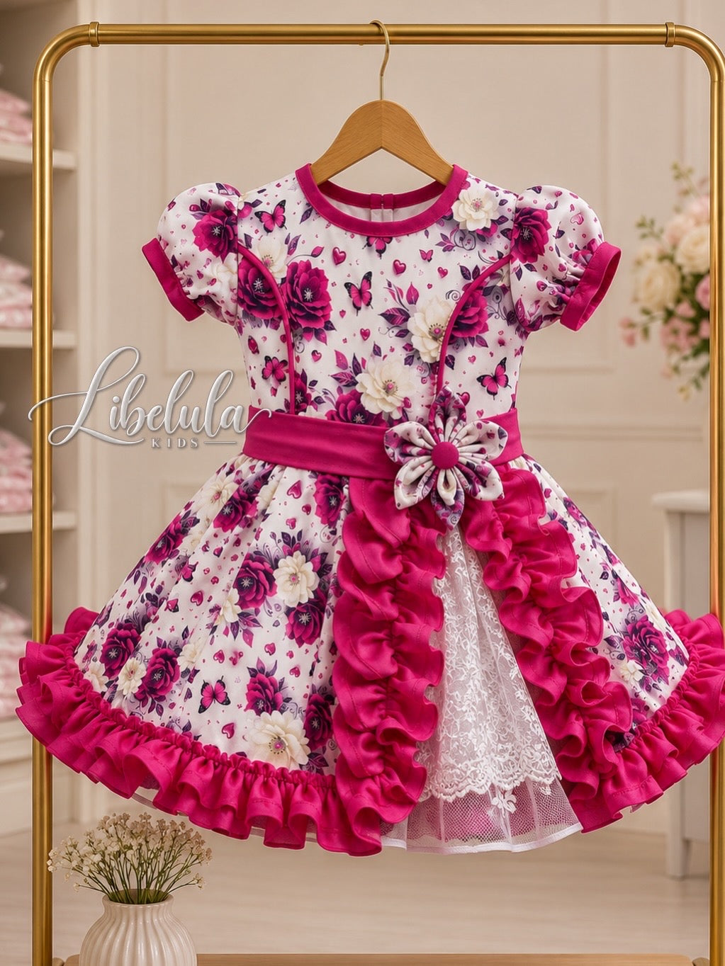 Vestido Huasita floral
