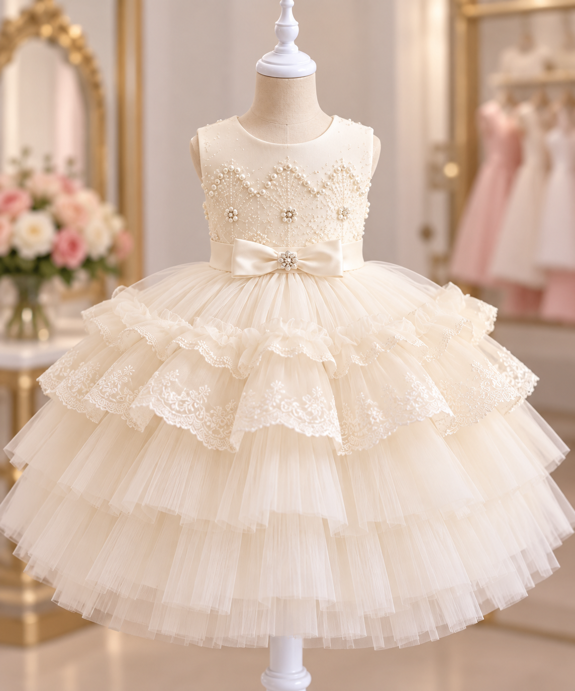 Vestido gala lujo Magnolia