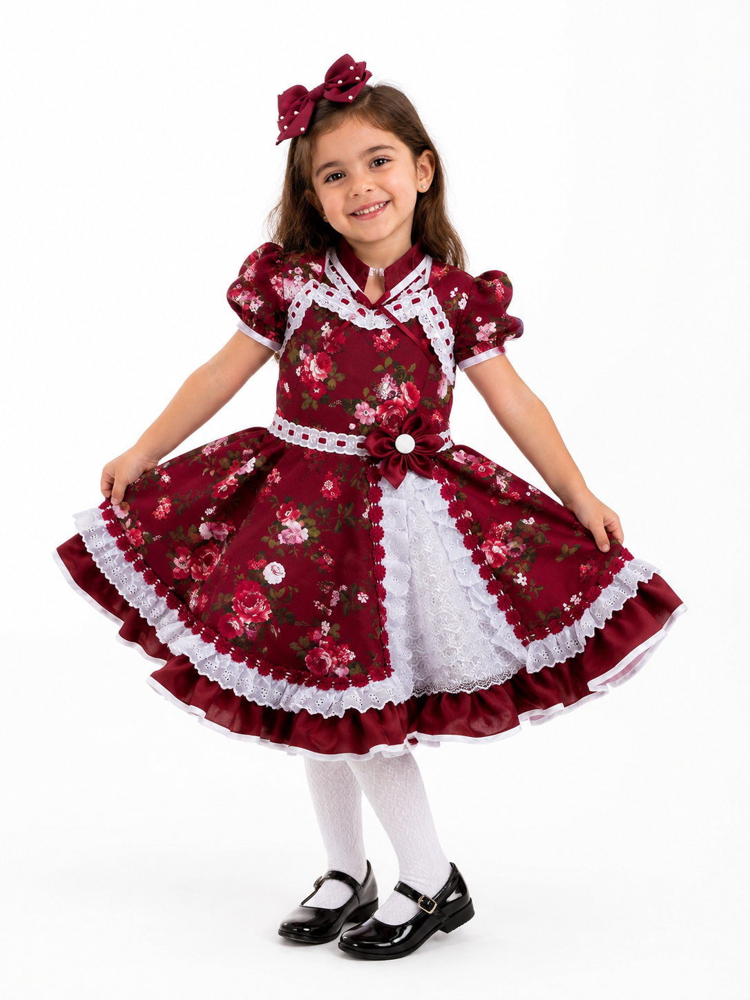 Vestido Huasita rojo