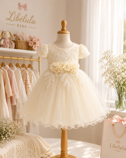 Vestido Annie crema