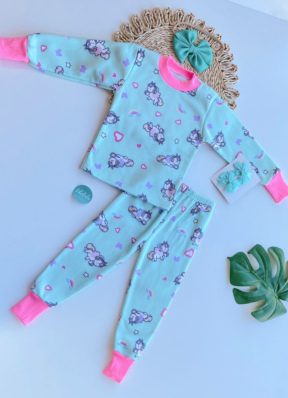 Pijamas niña térmicas micropolar 1 a 8 años