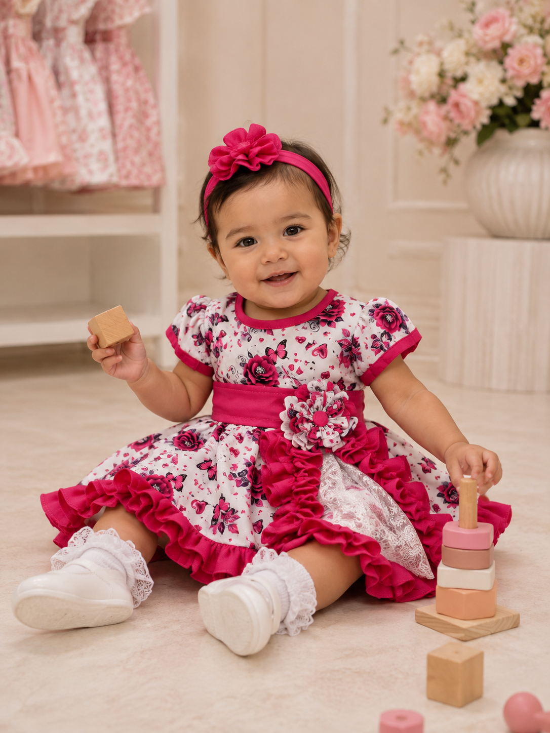 Vestido Huasita floral