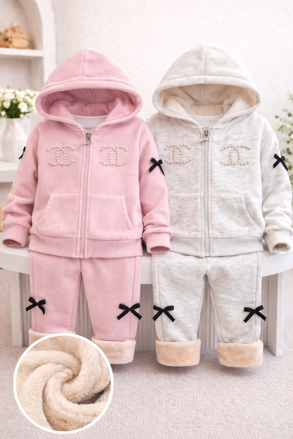 Conjunto Buzo italiano algodón térmico