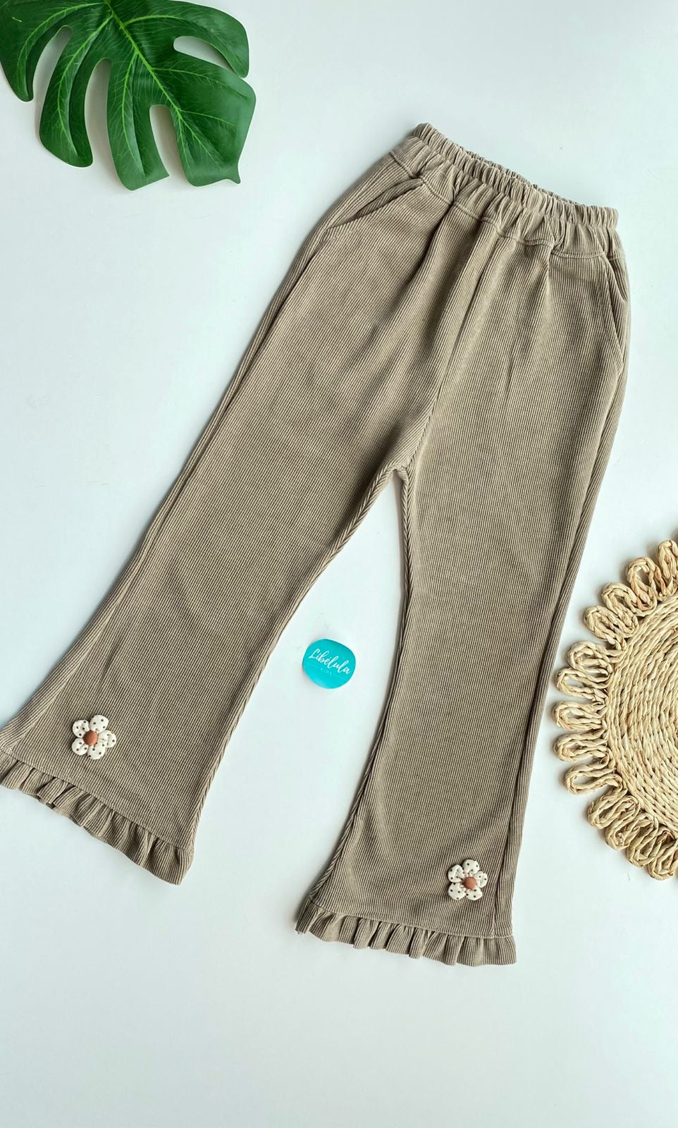 Pantalón Cotele Flare otoño