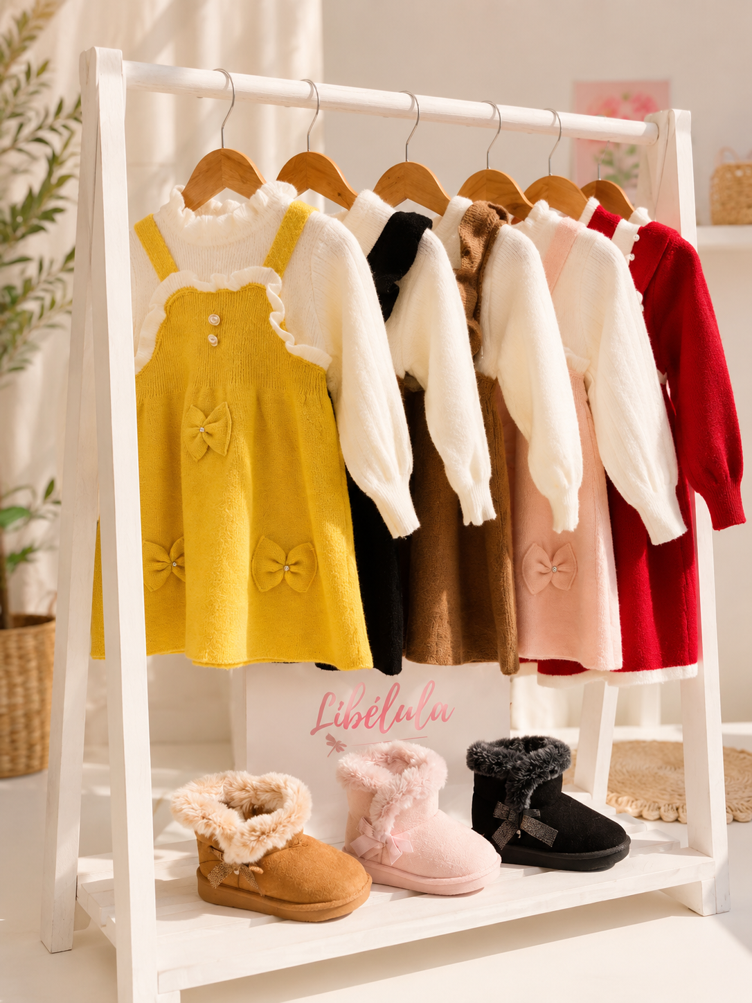 Vestido lanilla invierno