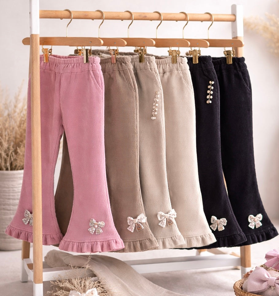 Pantalón Cotele Flare otoño
