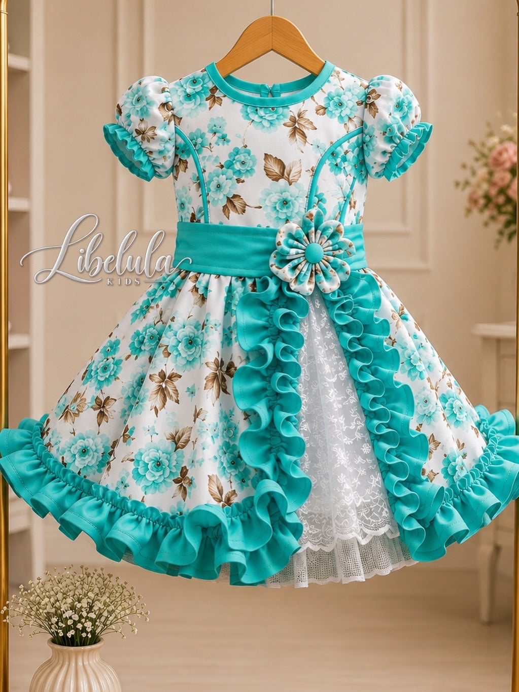 Vestido Huasita floral
