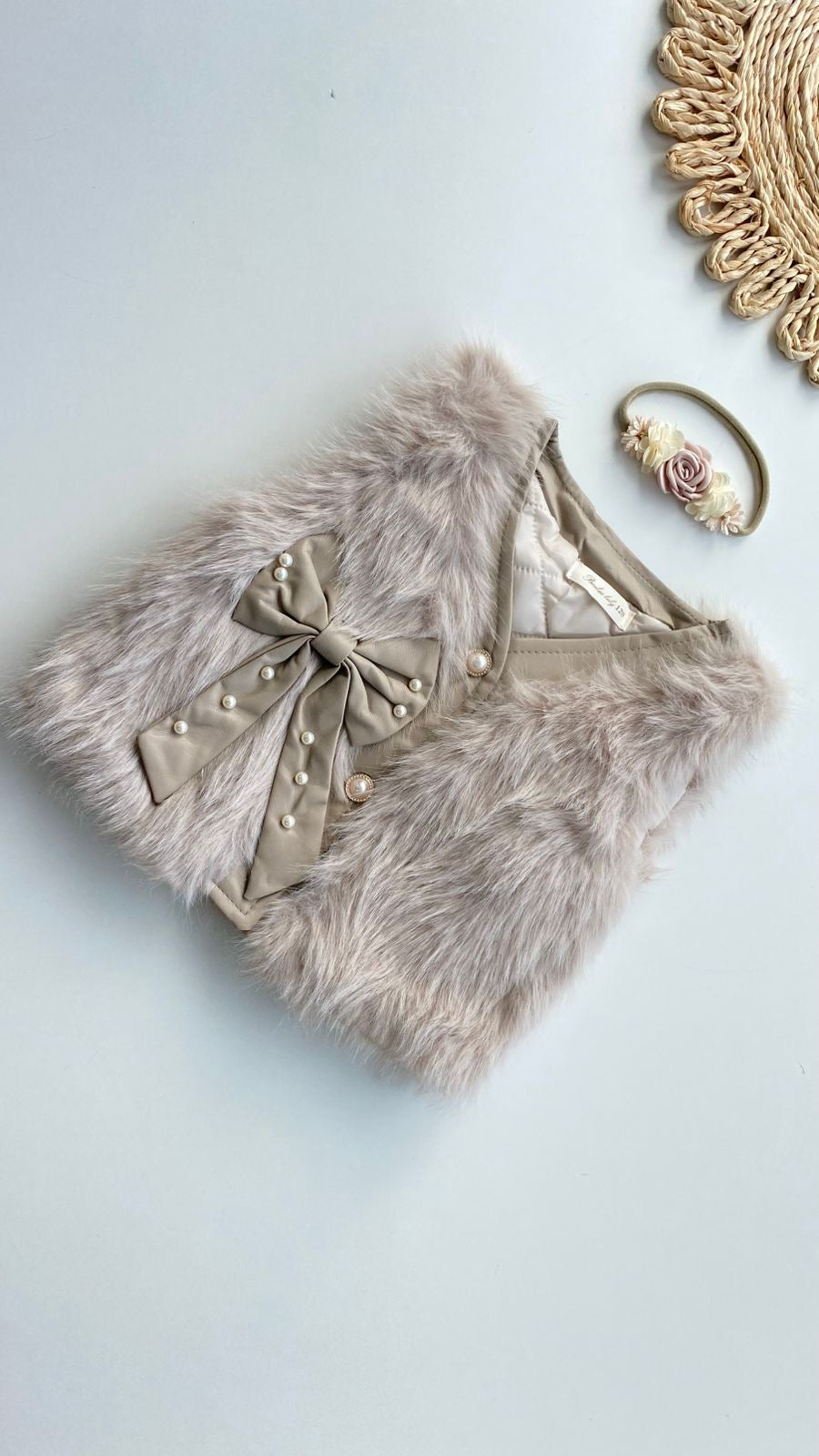 Chaleco Coquette de Piel