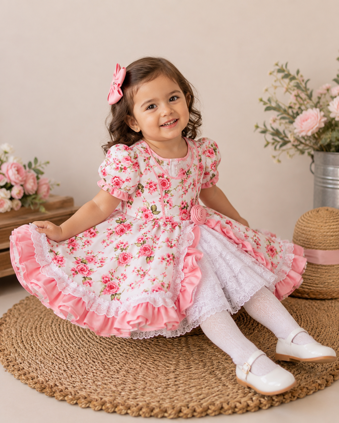 Vestido Huasita rosa