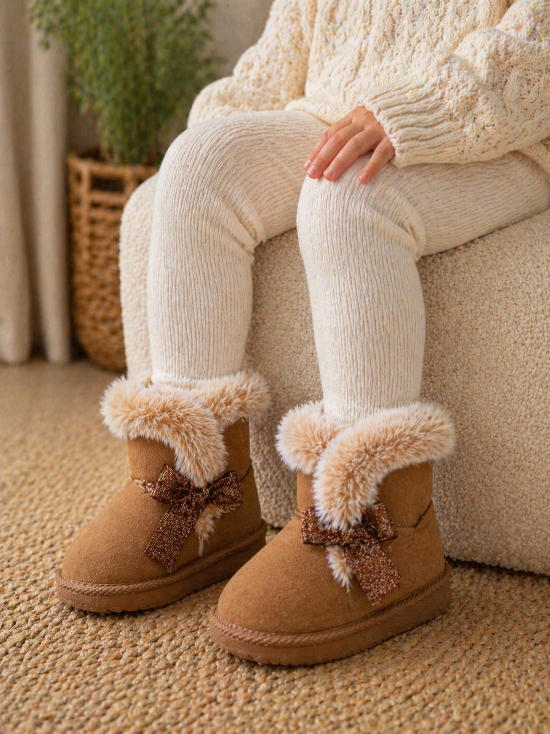 Botas térmicas peluditas