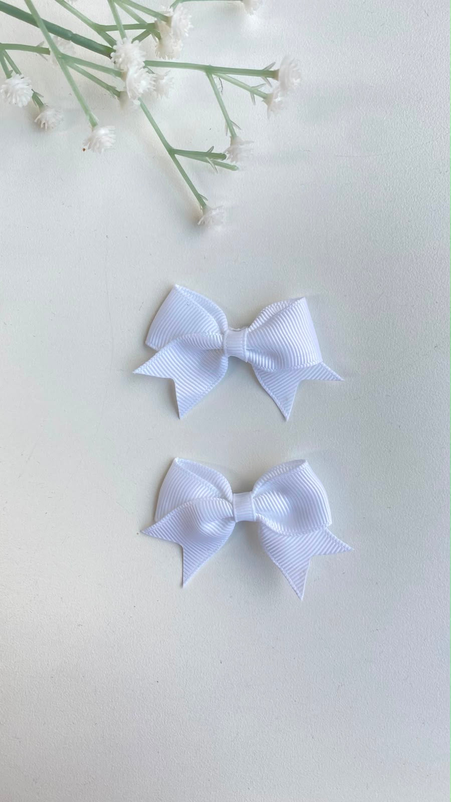 Pinches lazo bebe pequeño  1 cm