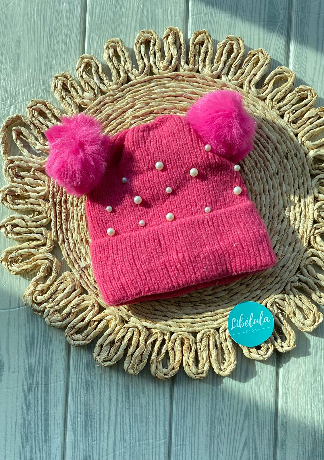 Gorritos térmicos perlas niña