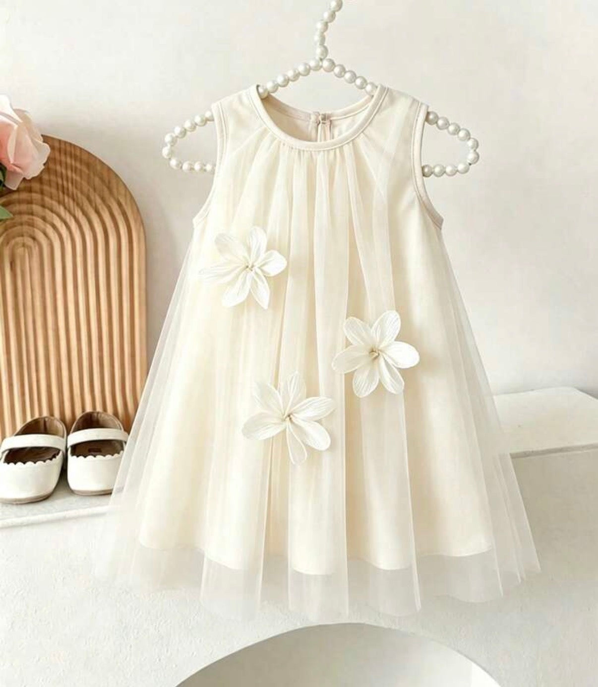 Vestido blanco invierno Julieta