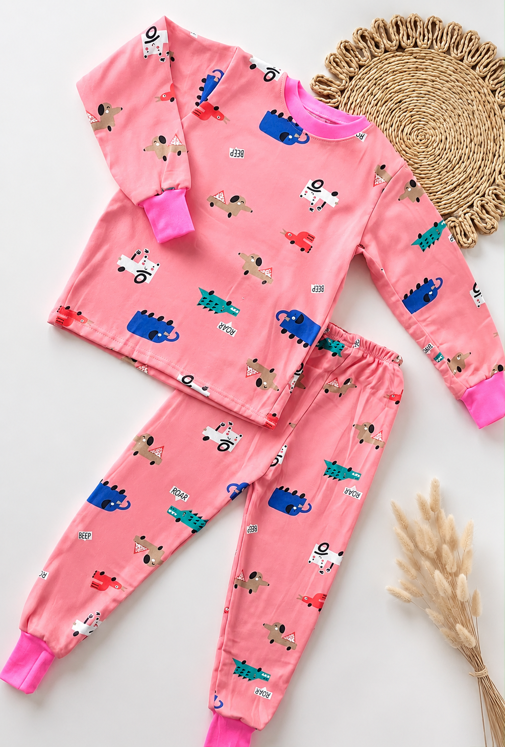 Pijamas niña térmicas micropolar 1 a 8 años
