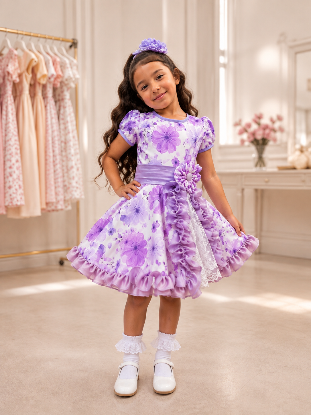 Vestido Huasita floral